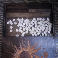 SCRABBLE Game Set, PERSONALIZED Celestial Winds - The Navarri Game Collection