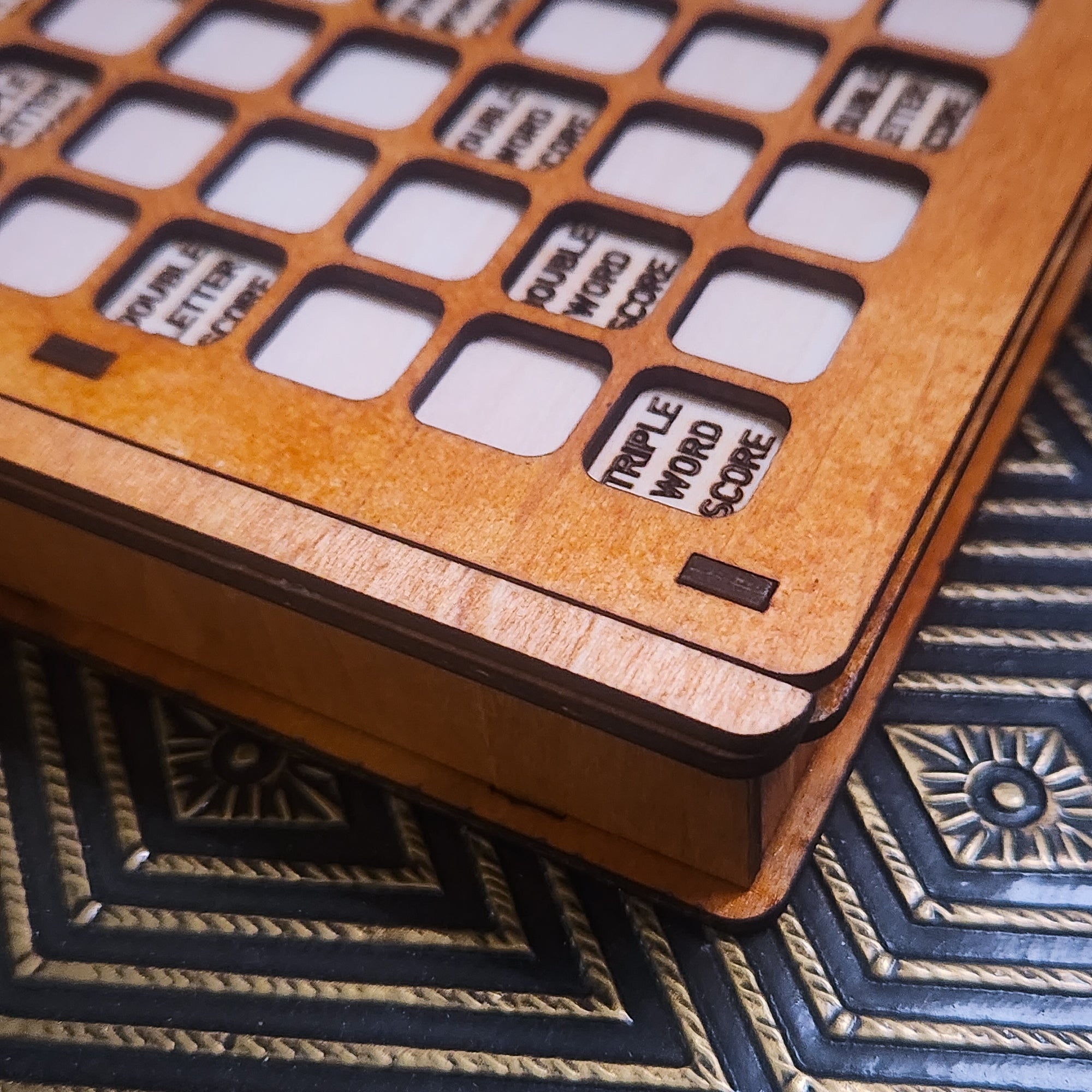 SCRABBLE Game Set, Celtic Circle - CAN BE PERSONALIZED - The Navarri Game Collection