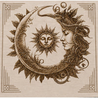 SCRABBLE Game Set, MOTHER MOON - CAN BE PERSONALIZED - The Navarri Game Collection