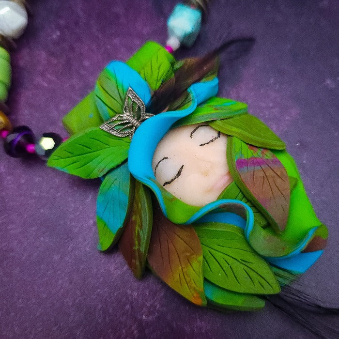 FOREST FAIRY DOLCE' {One of A Kind Artisan Necklace}