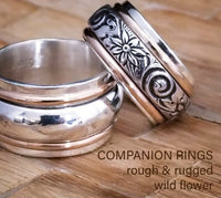 ARTISAN JEWELRY CLASS - Spinning Meditation Rings, Intermediate Soldering - Jan 10, Studio Navarri {North/East Knoxville}