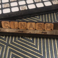 SCRABBLE Game Set, LOTUS - The Navarri Game Collection ONE of A KIND