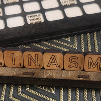 SCRABBLE Game Set | CELESTIAL COMPASS | FREE PERSONALIZATION