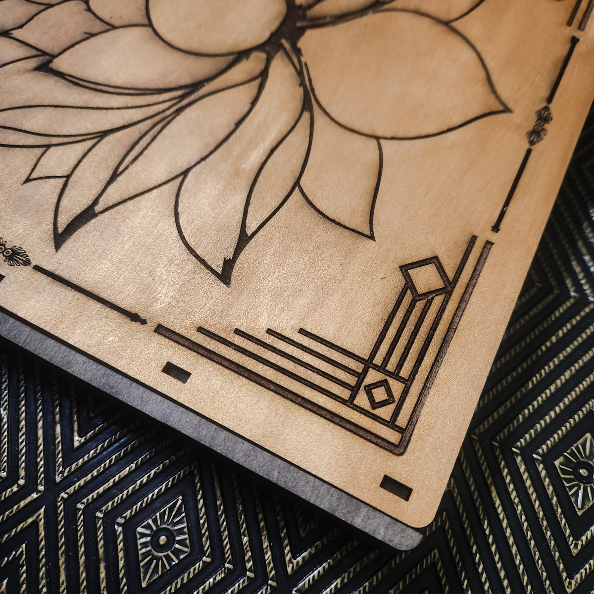SCRABBLE Game Set, LOTUS - The Navarri Game Collection ONE of A KIND