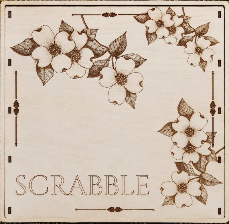 SCRABBLE Game Set, DOGWOODS - The Navarri Game Collection {There's Only ONE!}