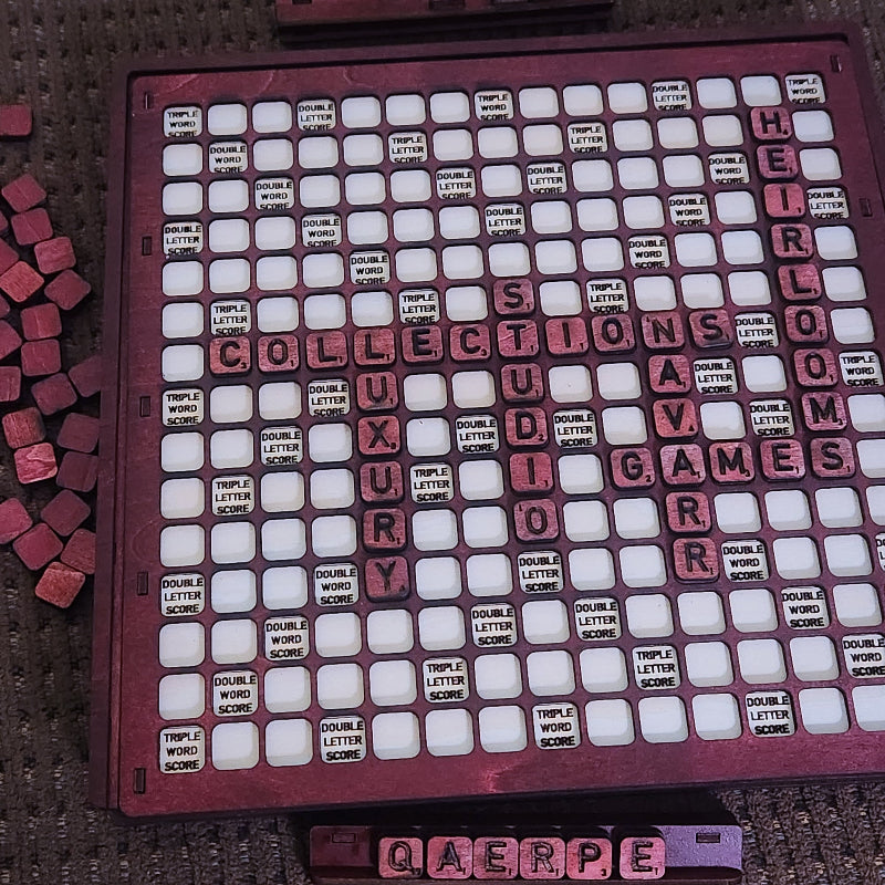 SCRABBLE Game Set, ANCIENT DRAGON - The Navarri Game Collection
