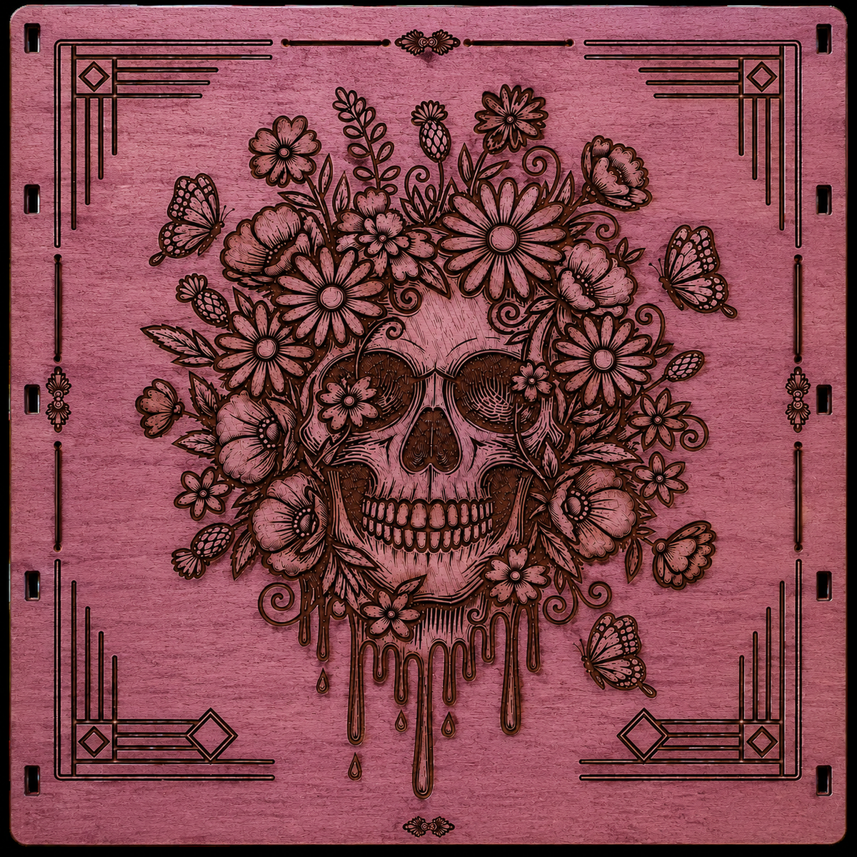 SCRABBLE Game Set, FLOWER SKULL - The Navarri Game Collection {There's Only ONE!}
