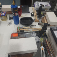 DEPOSIT of HALF for PRIVATE WORKSHOP - BEGINNING SILVERSMITHING, Tony Banda +1
