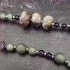 Avelavee Angel Necklace, Sterling and Charoite, One of a Kind
