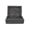 Box, Wooden Jewelry/Tarot Box (6 x 4 in.) - Pink Celestial (Black)