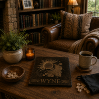 SCRABBLE Game Set, PERSONALIZED Celestial Winds - The Navarri Game Collection
