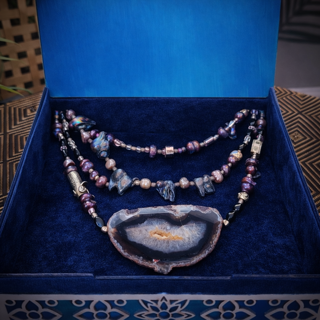 Mandala Storage Box, Hand Painted in Your Choice of Color