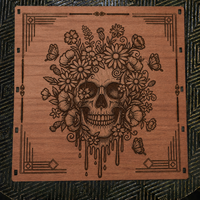 SCRABBLE Game Set, FLOWER SKULL - The Navarri Game Collection {There's Only ONE!}