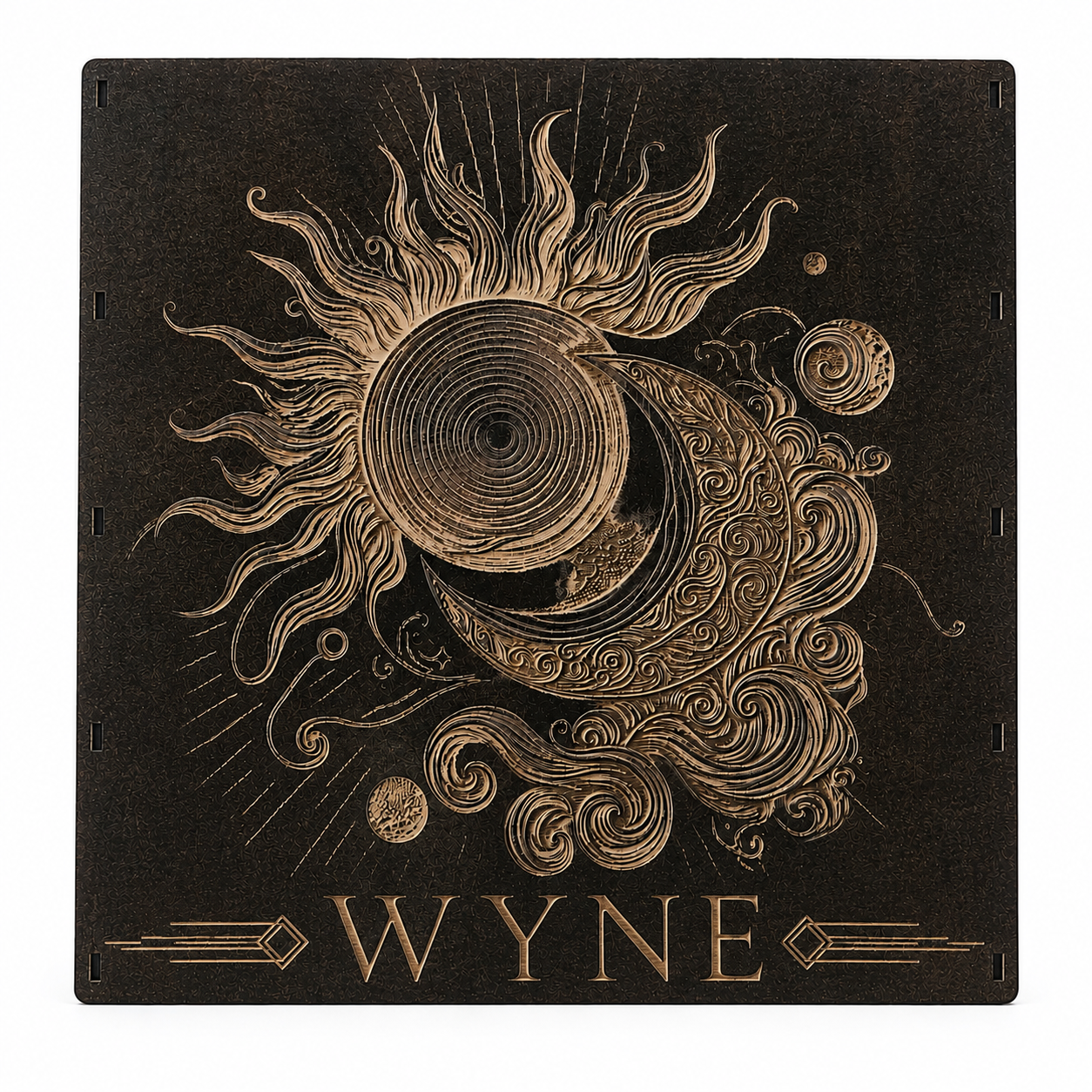 SCRABBLE Game Set, PERSONALIZED Celestial Winds - The Navarri Game Collection