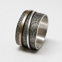 AUG 8 - PAPYRUS SPINNING RING, Intermediate Silversmithing Workshop