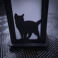 Silhouette Cat Lantern - Night Lights {Choose Your Color}