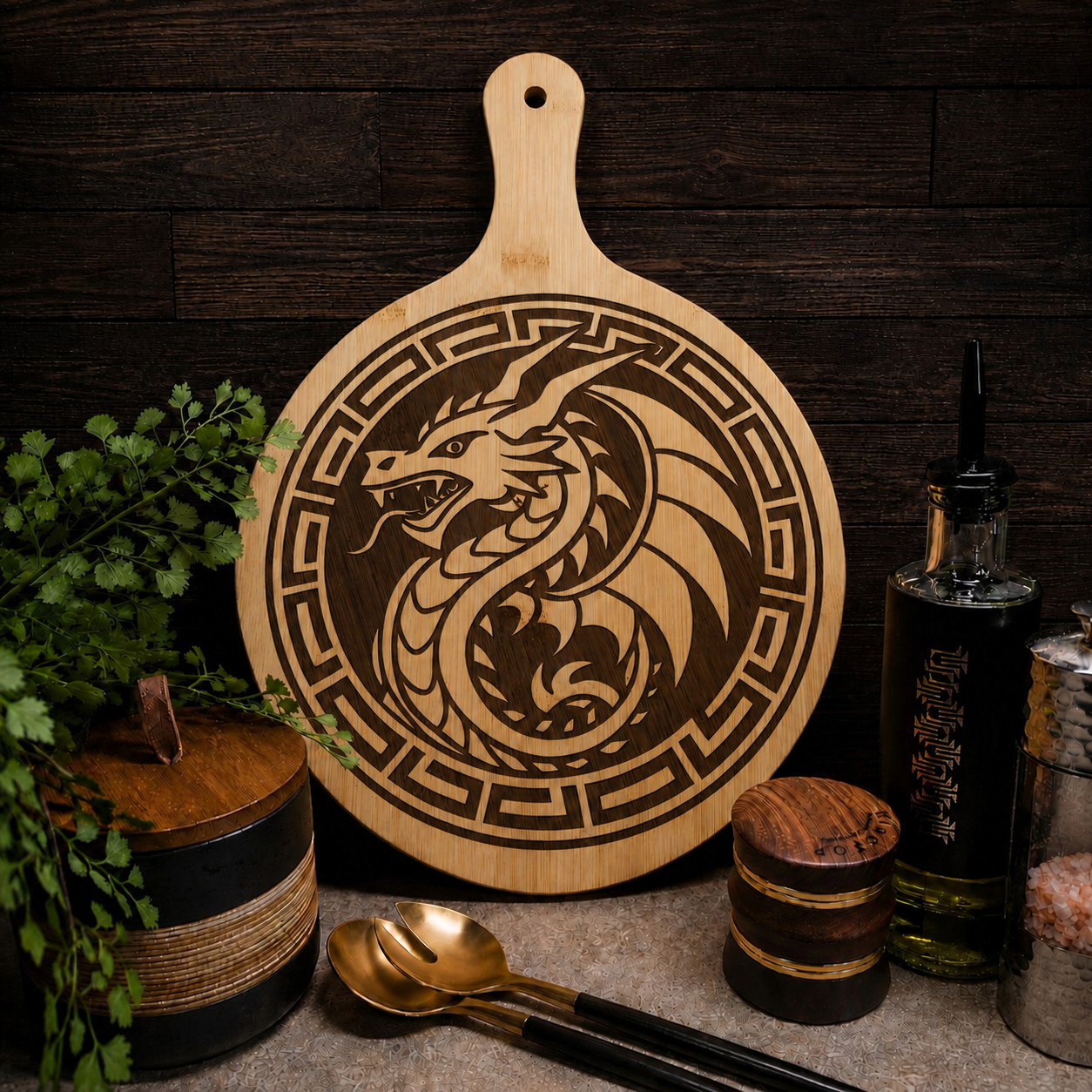 CHARCUTERIE BOARD, China Dragon