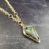 SOLD ~ Labadorite and Gold, Infinity Chain, One Of A Kind, Ready to Ship