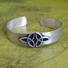 Unisex Celtic Knot design in solid Sterling Silver